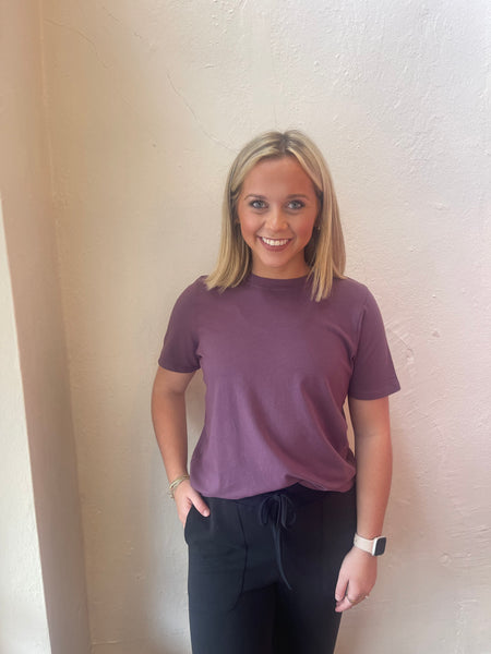 Power Through Cropped Tee