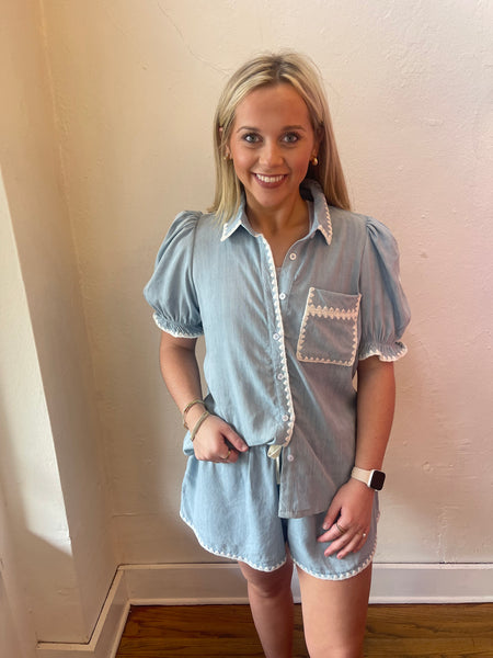 So Delighted Denim Set