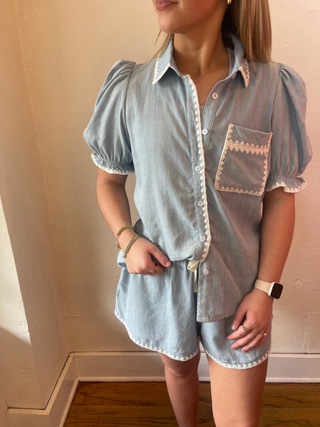 So Delighted Denim Set