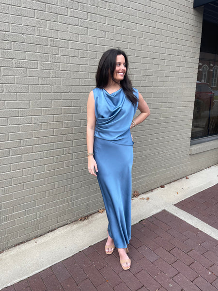 City Chic Satin Dress