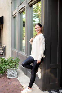 Tiana Top in Oatmeal
