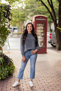 Replay Sweatshirt in Black Sand